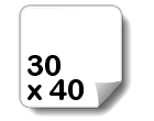 stickervel voor kleine stickers
