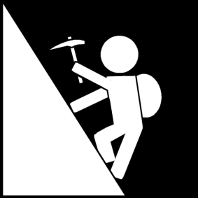 bergbeklimmen / bergbeklimmer
