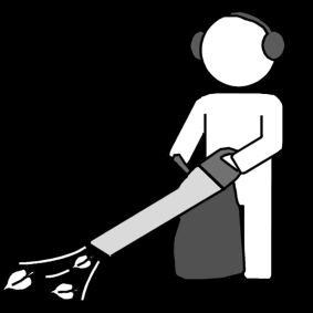 vacuum leaves with leaf blower