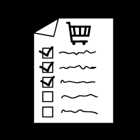 grocery list