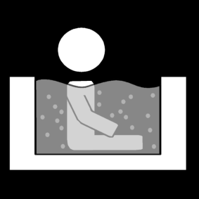 bubble bath / whirlpool