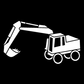 excavating machine