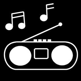 listen to the radio / radio