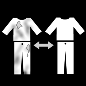 vêtements de rechange