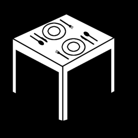 avoir le service de table