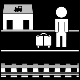 treinstation / station