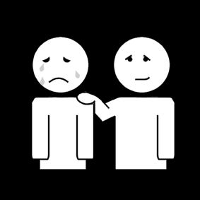 comfort someone