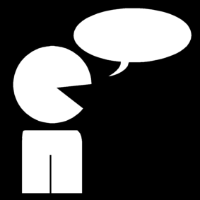 tell / talk
