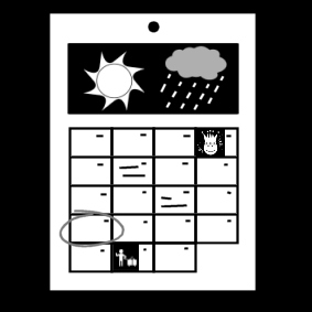 weather calendar