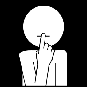 be silent